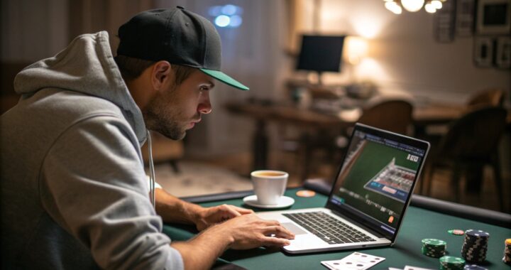 joueurs de poker débutant en ligne