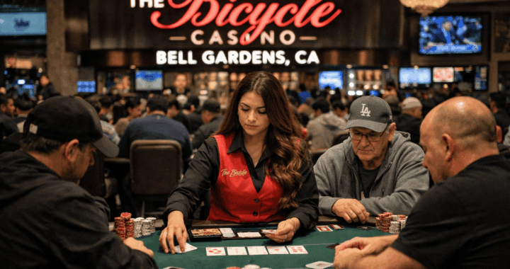 salle de poker Bicycle Casino