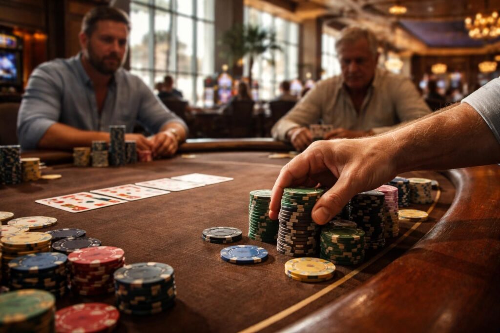 découvrez les secrets cachés de la salle de poker du hard rock casino à biloxi, usa, et plongez dans une expérience de jeu unique et exclusive.