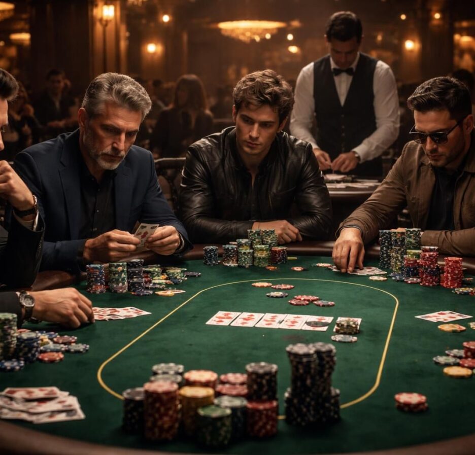 découvrez les secrets du poker américain, explorez ses variantes populaires et apprenez les tactiques utilisées par les professionnels pour maîtriser le jeu.